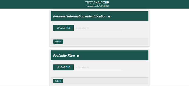Profanity PII Filter